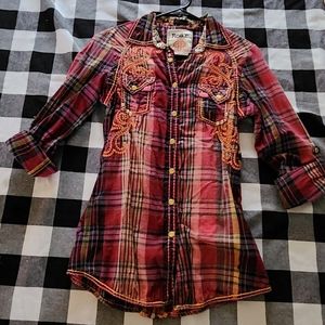 Roar Ladies Western Shirt XS